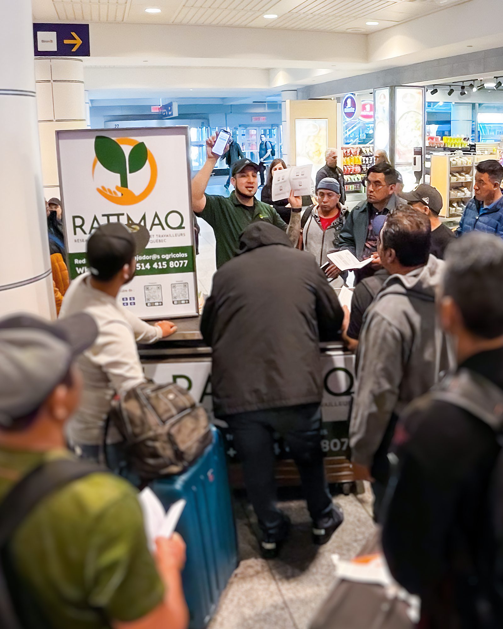 Services - Accueil à l'aéroport